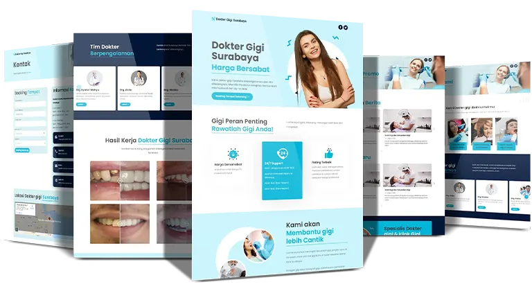 Contoh Website Dokter Gigi