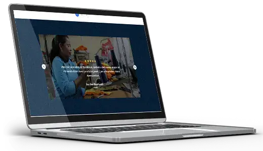 Jasa Website Konveksi testimonial Facebook
