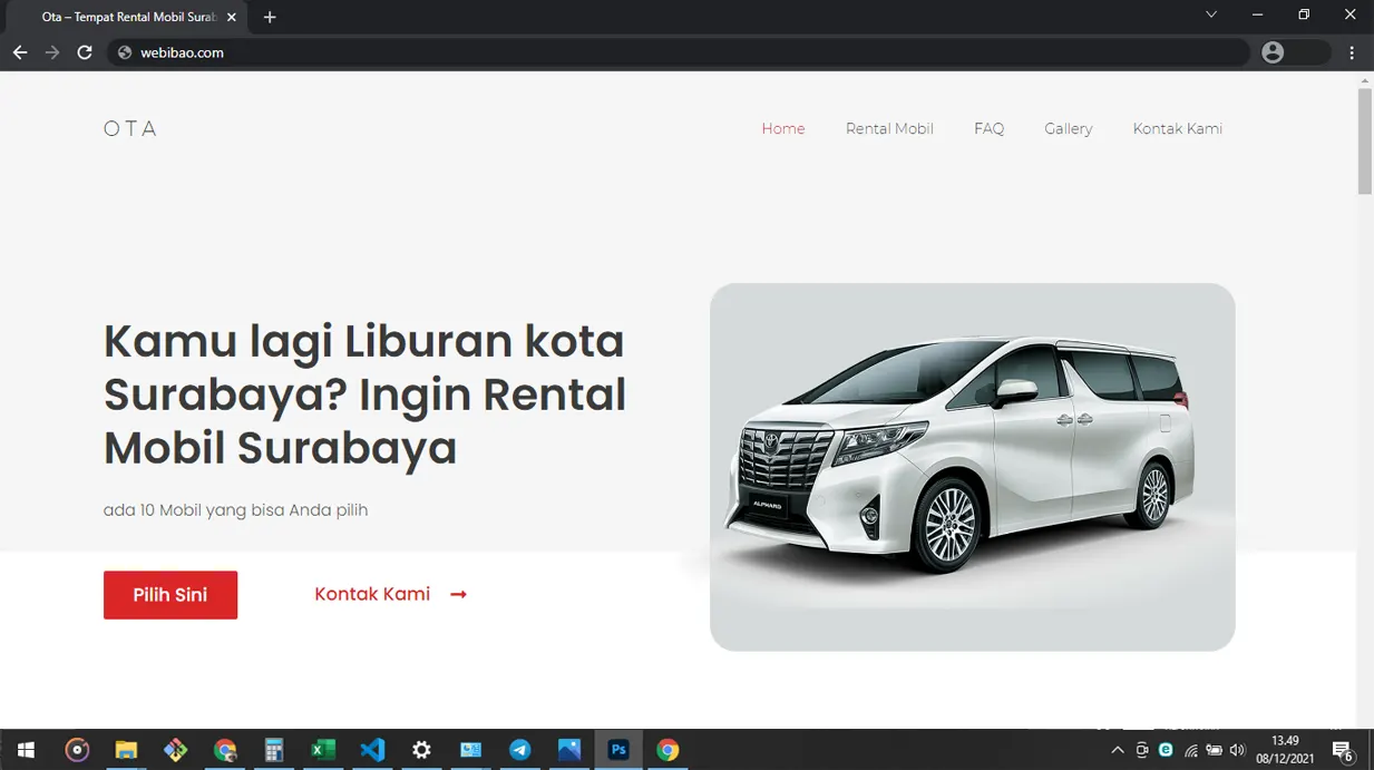 Jasa Pembuatan Website Rental Mobil yang cocok buat Anda