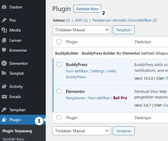 install BuddyBuilder