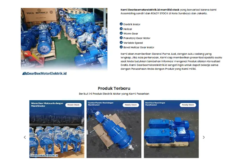 Portfolio Website Company Profile Gearbox