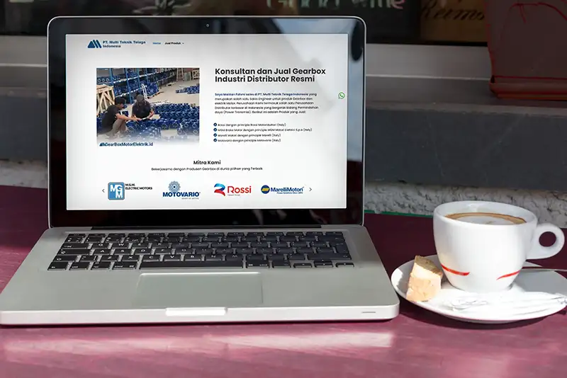 Portfolio Website Gearbox Surabaya dan Jakarta