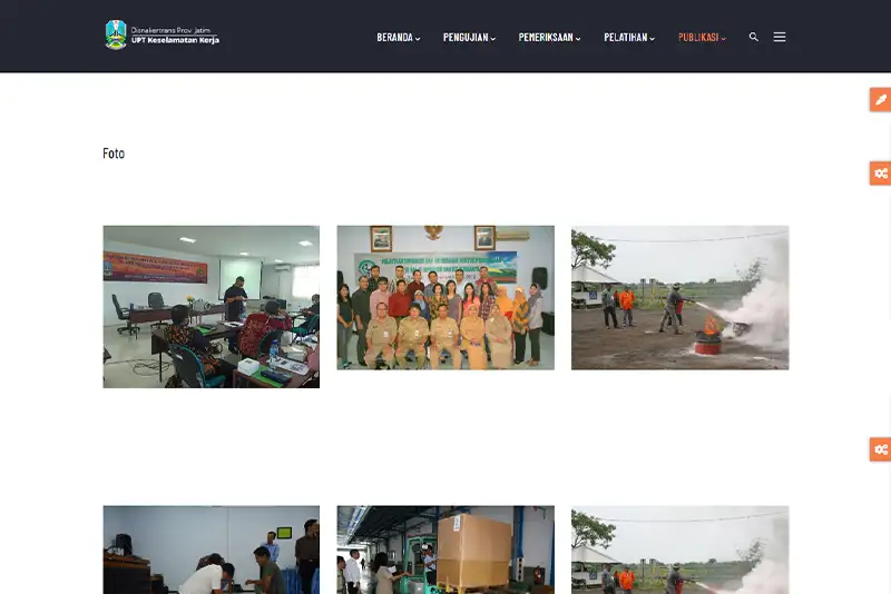 portfolio website gallery foto drupal