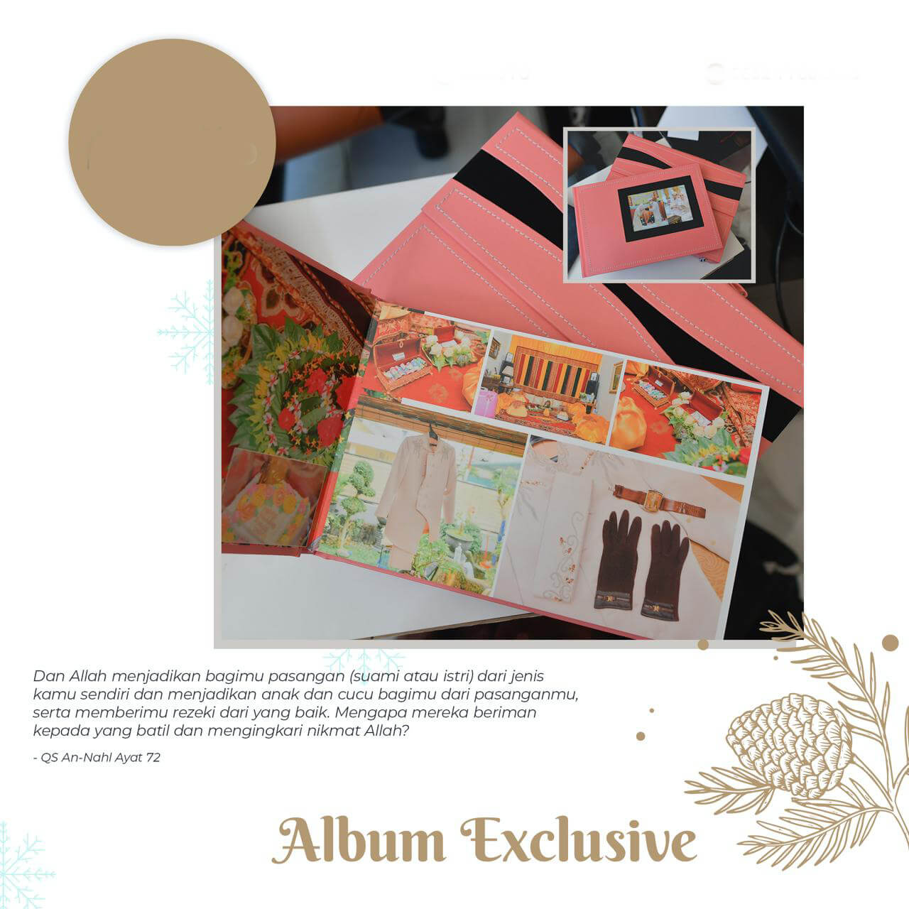 Dapatkan Album Exclusive untuk Pernikahan Anda