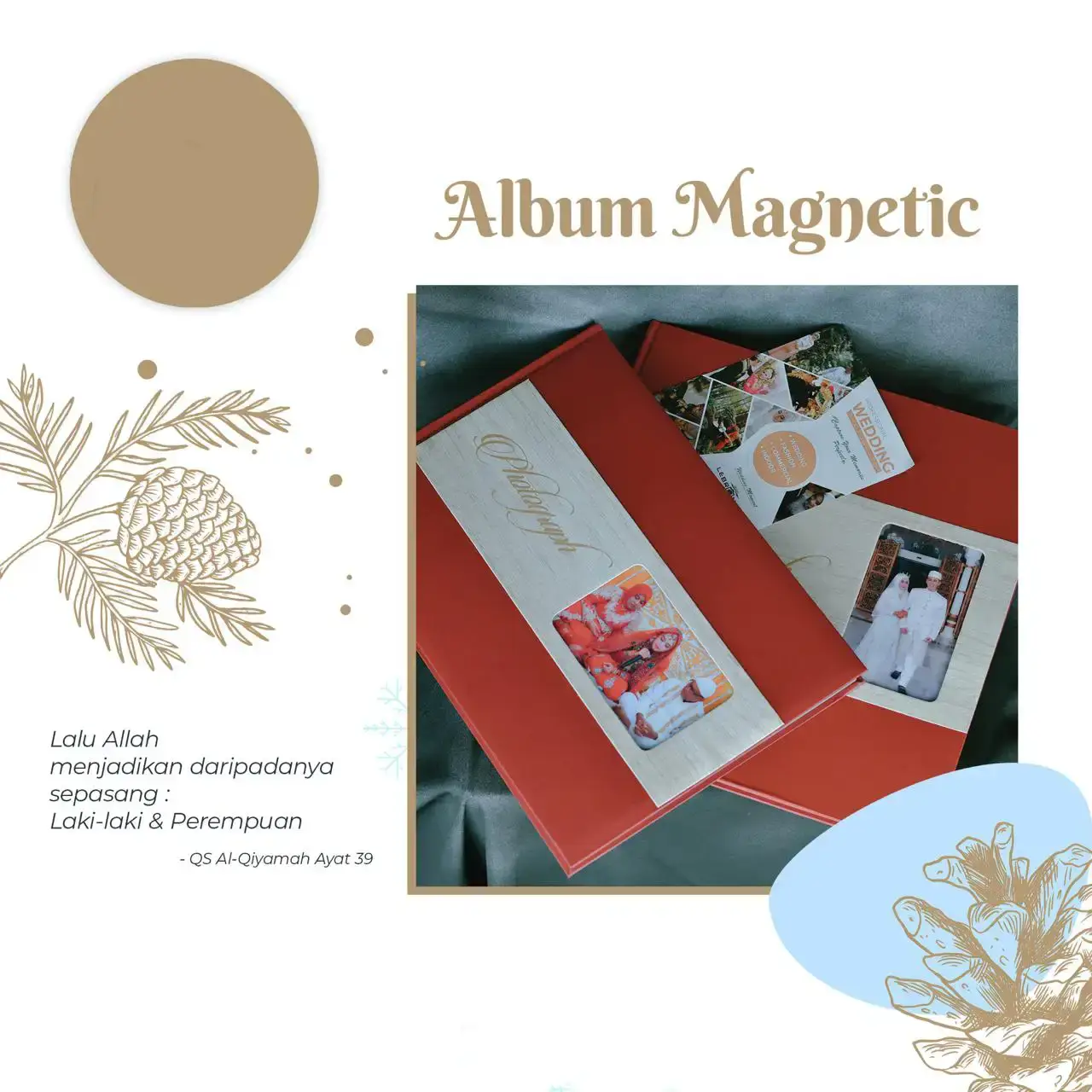 Dapatkan Album Magnetic Fotografi Wedding
